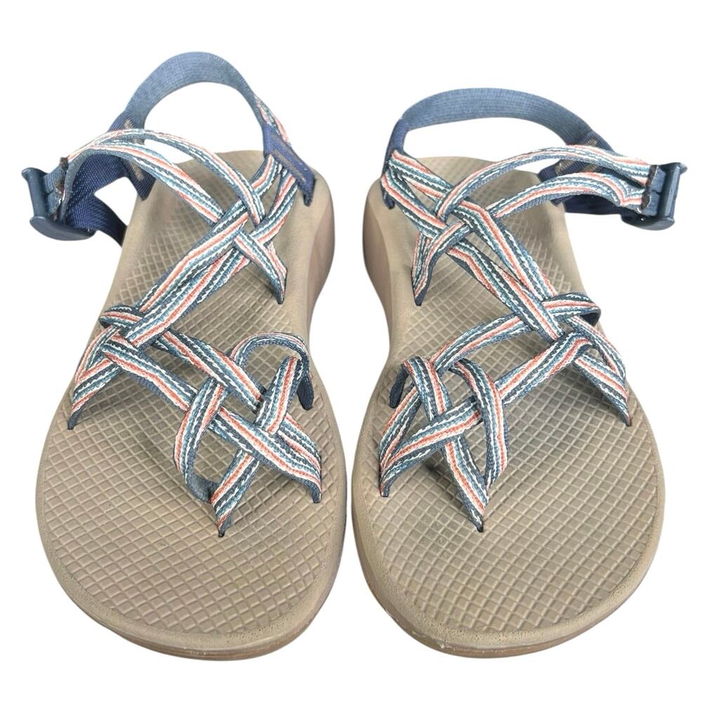 Chaco Women’s Z Cloud Tan Strappy hiking Trail Sandals Size US 9 - Picture 7 of 10